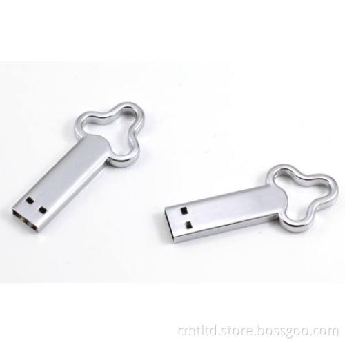 Metal Promotional Custom USB Flash Drive Clover Style (MT005)